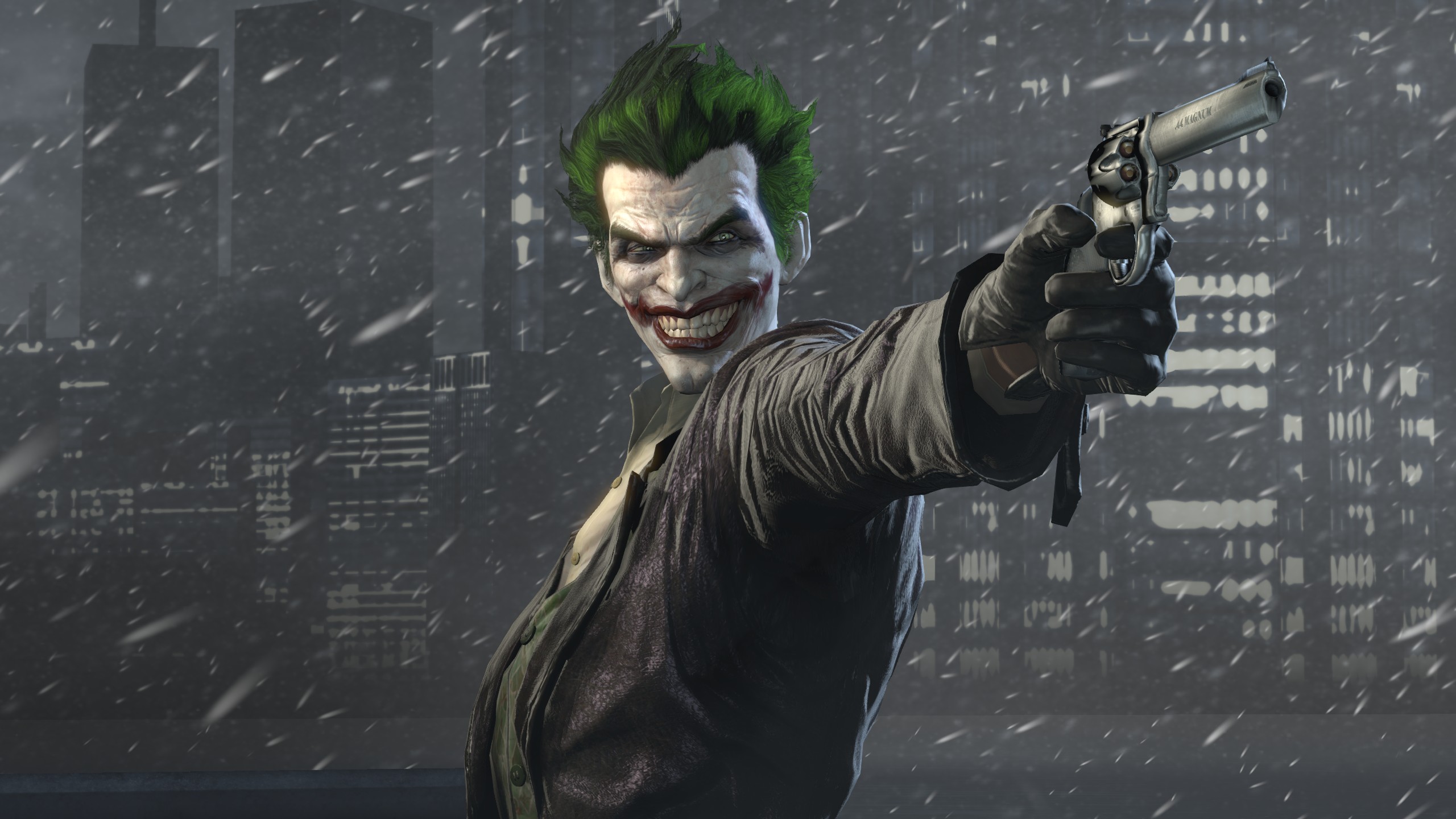 Joker, Batman: Arkham Origins, Video games, .44 Magnum Wallpaper