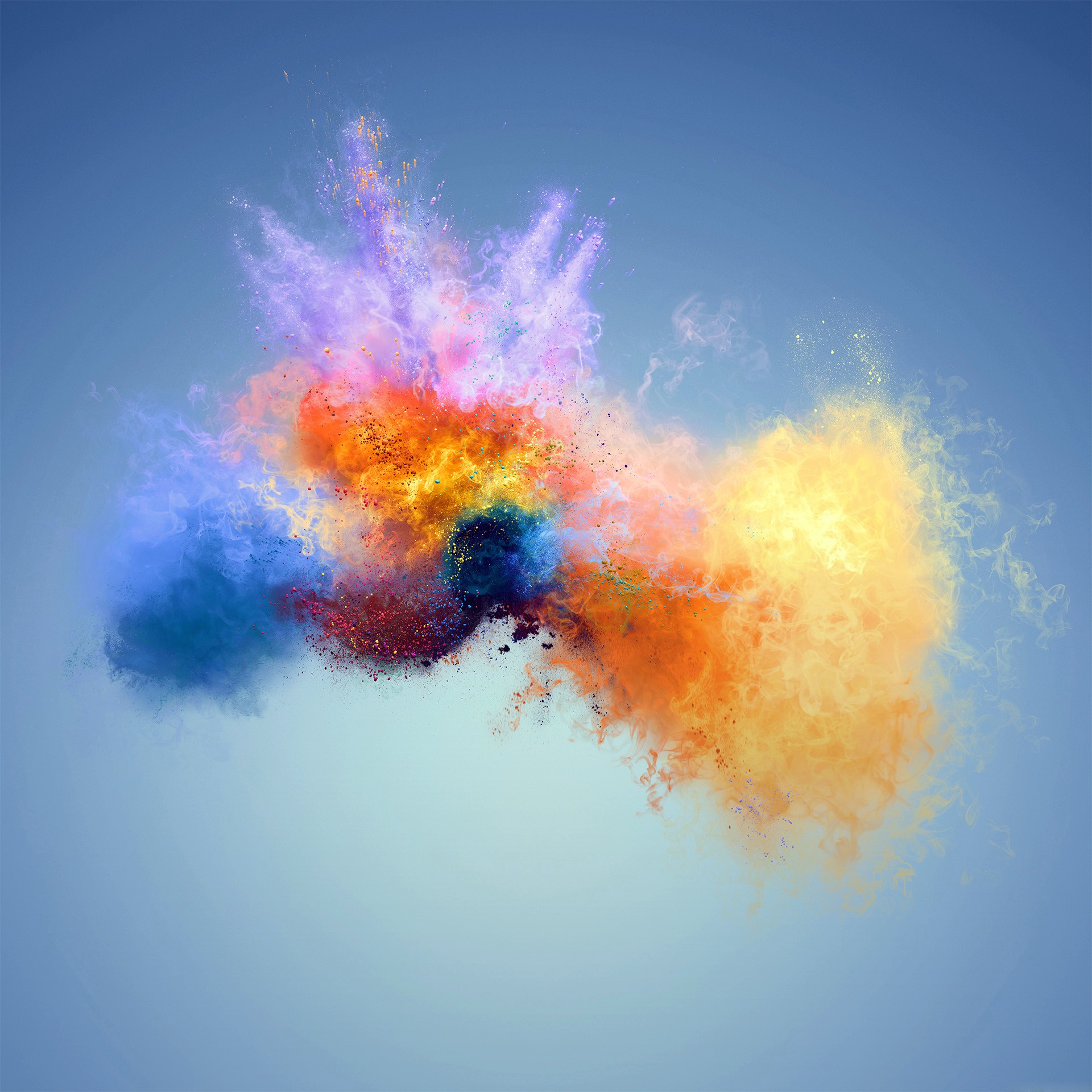 abstract, Colorful, Exploded Wallpaper