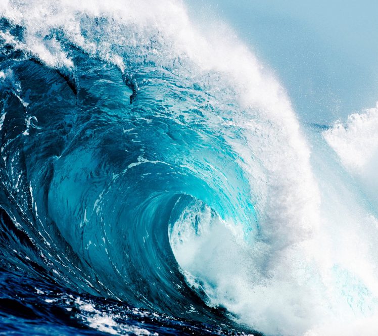 waves, Sea, Blue HD Wallpaper Desktop Background