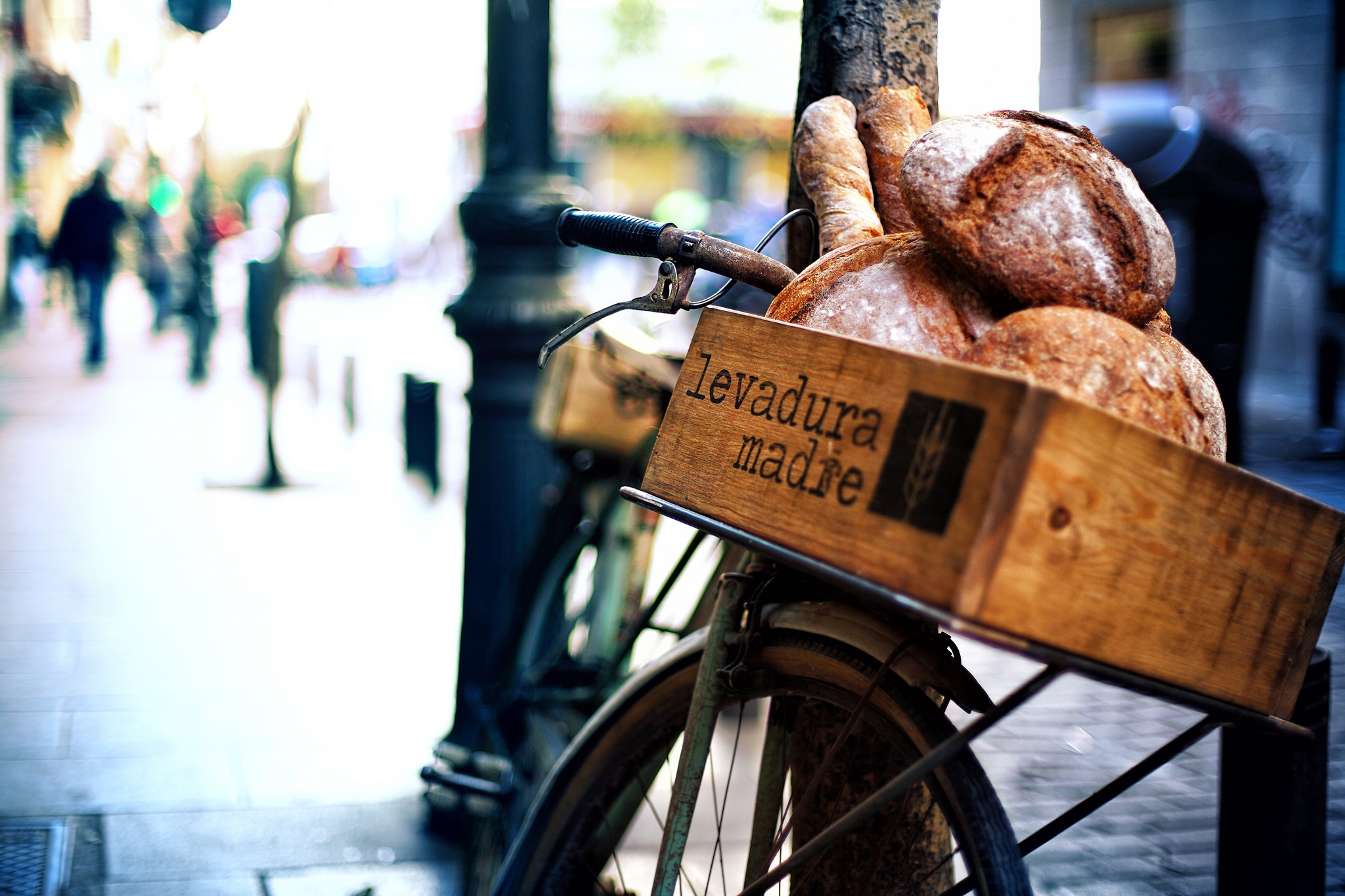 bread, Food, Urban, City, Vehicle, Bicycle Wallpaper