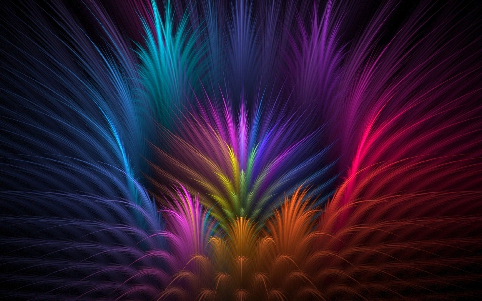 feathers Colorful Abstract  Wallpapers  HD Desktop and 