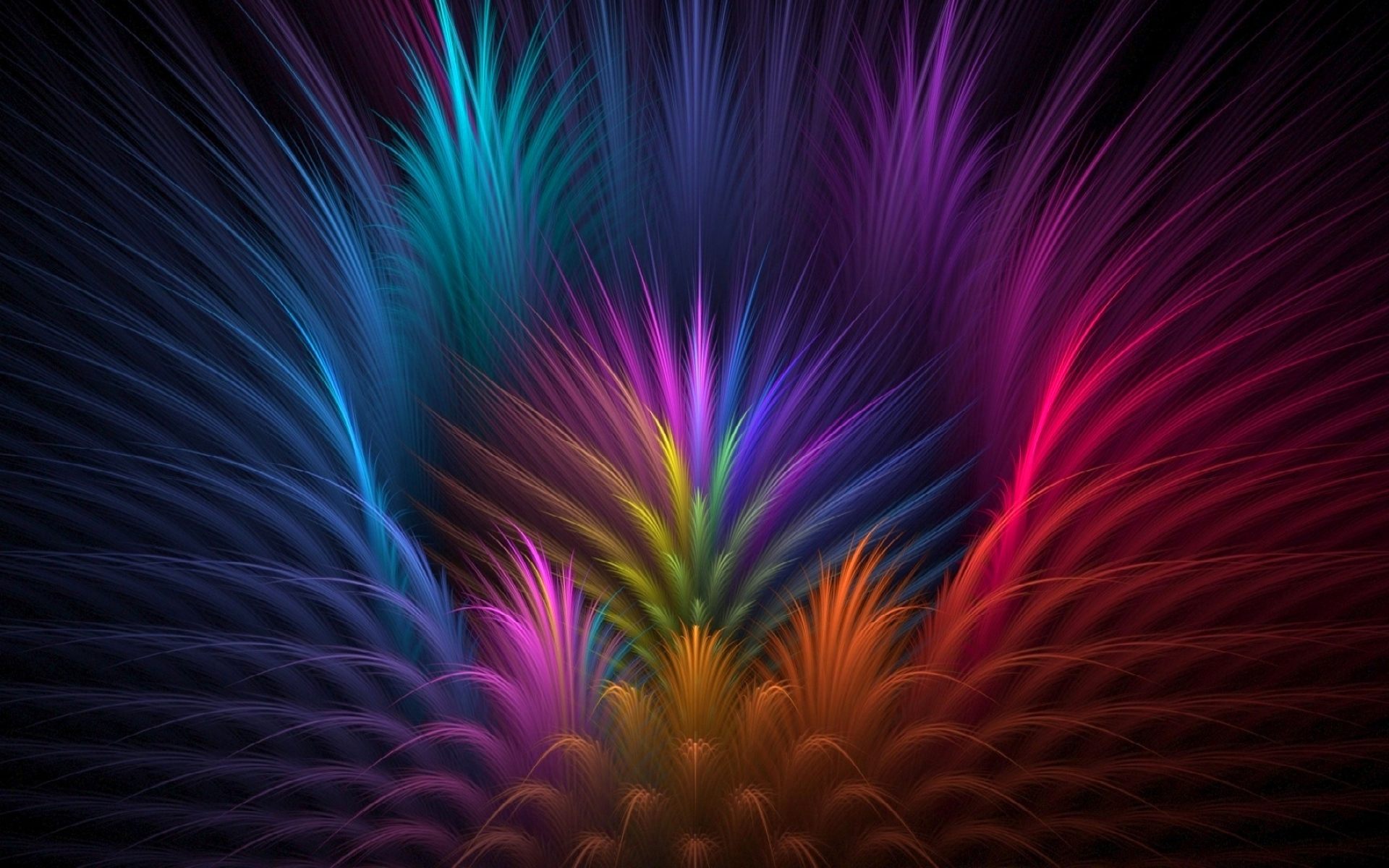 feathers Colorful Abstract  Wallpapers HD Desktop and 