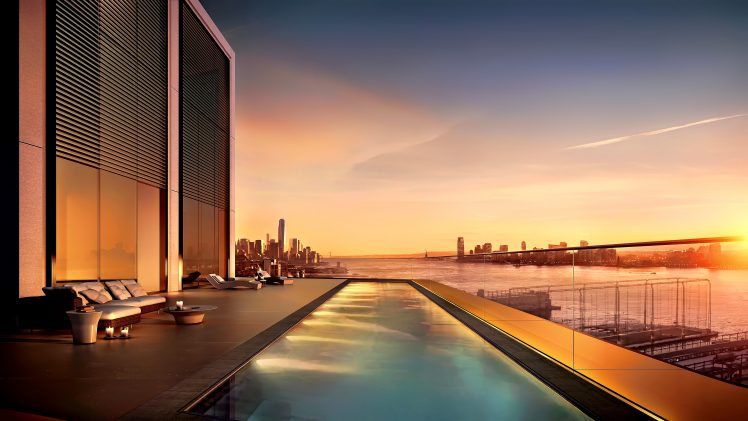 New York City, Cityscape, USA, Landscape, Sunset HD Wallpaper Desktop Background