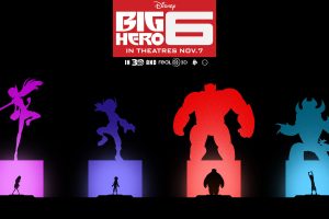 Hiro Hamada (Big Hero 6), Honey Lemon (Big Hero 6), Fred (Big Hero 6), Wasabi (Big Hero 6), Big Hero 6, Movies, Animated movies, Go Go Tomago