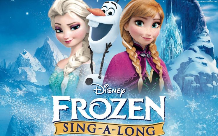 Olaf, Princess Anna, Princess Elsa, Frozen (movie), Movies, Animated movies HD Wallpaper Desktop Background