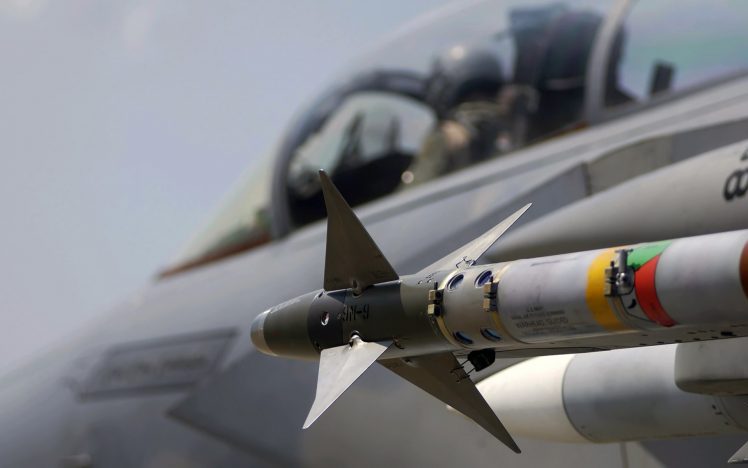 jets, F15 Eagle, AIM 9 Sidewinder HD Wallpaper Desktop Background