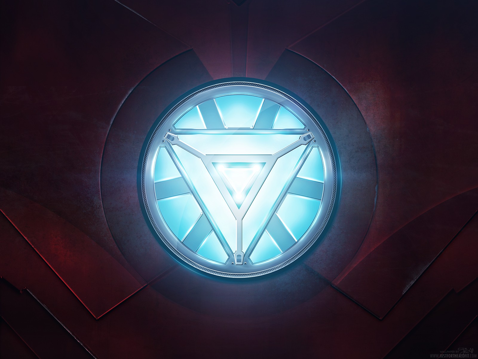 Iron Man, Glowing, Machine Wallpaper