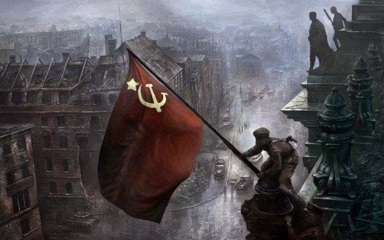Berlin, USSR, World War II, Germany, Reichstag, Red army, Hearts of Iron 3 HD Wallpaper Desktop Background