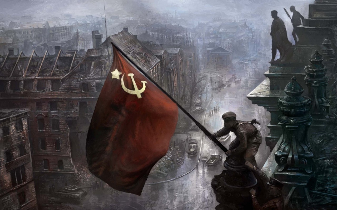 Berlin, USSR, World War II, Germany, Reichstag, Red army, Hearts of Iron 3 Wallpaper