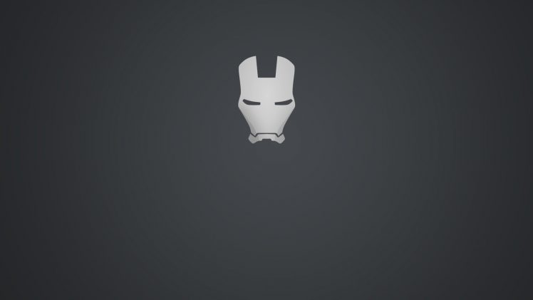 Iron Man, Minimalism HD Wallpaper Desktop Background