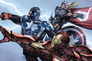 Captain America, Thor, Iron Man