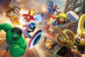 LEGO, The Avengers, Hulk, Loki, Iron Man, Thor, Wolverine, Spider Man, Captain America, Black Widow