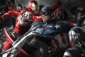Avengers: Age of Ultron, Captain America, Iron Man