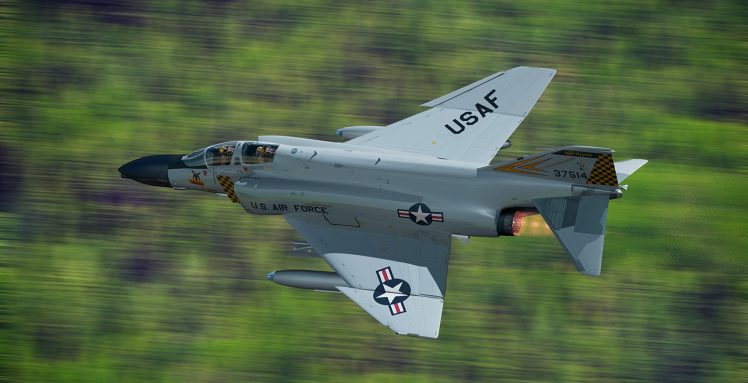 warplanes, Aircraft, F 4 Phantom II, US Air Force HD Wallpaper Desktop Background