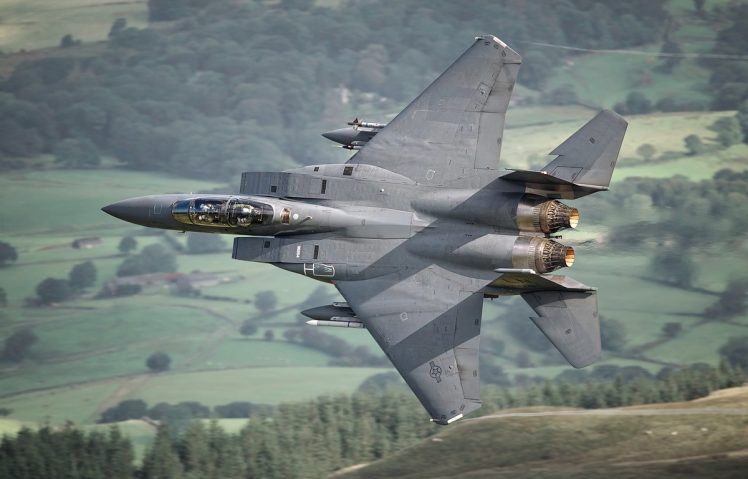 warplanes, F 15 Strike Eagle, McDonnell Douglas F 15E Strike Eagle HD Wallpaper Desktop Background