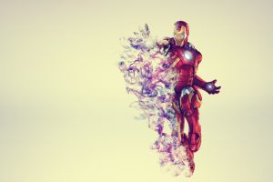 Iron Man, Simple background