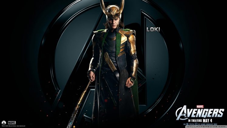 The Avengers, Loki, Tom Hiddleston HD Wallpaper Desktop Background
