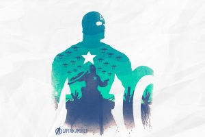 The Avengers, Captain America, Silhouette