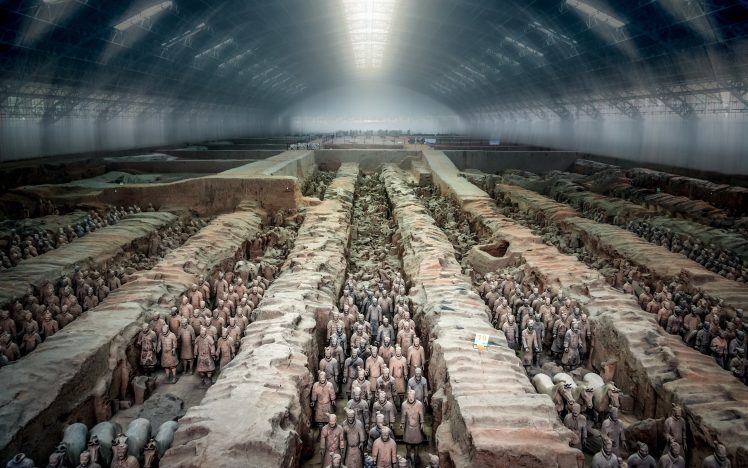 China, Terracotta army, History HD Wallpaper Desktop Background