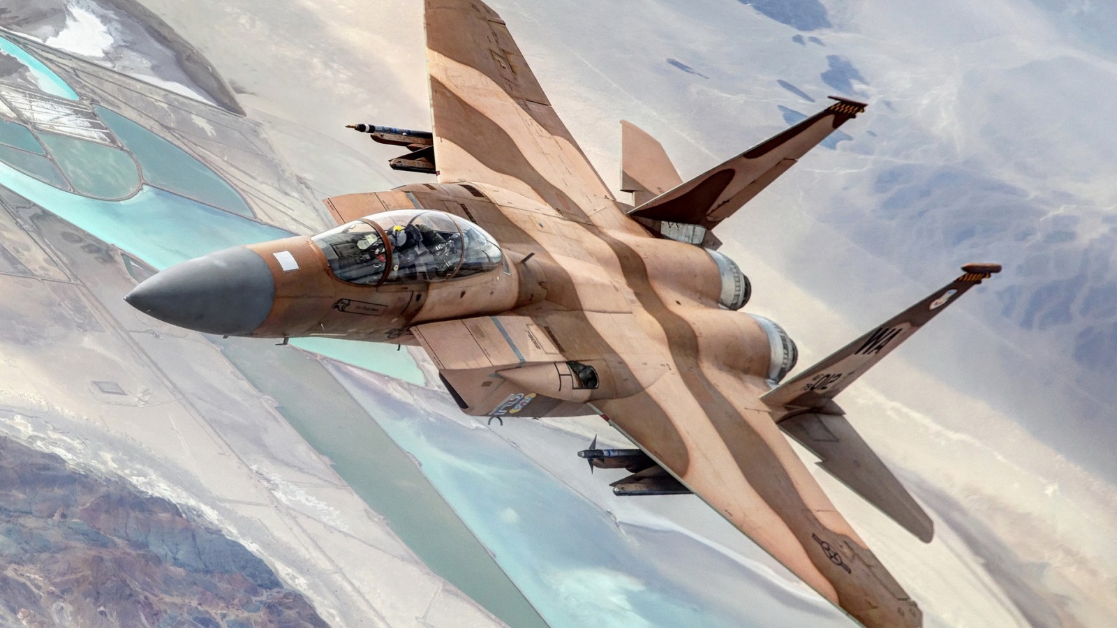 Aviator, US Air Force, Camouflage, Jet fighter, McDonnell Douglas F 15 Eagle Wallpaper