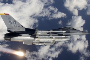 General Dynamics F 16 Fighting Falcon, Aircraft, Military aircraft, Flares