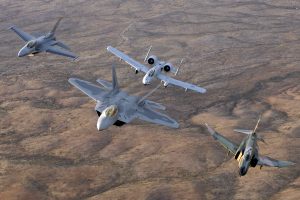 General Dynamics F 16 Fighting Falcon, McDonnell Douglas F 4 Phantom II, Fairchild A 10 Thunderbolt II, F 22 Raptor, Military aircraft, Aircraft, Jet fighter, US Air Force