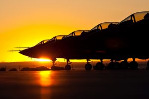 Lockheed Martin F 35 Lightning II, Military aircraft, Aircraft, Jet fighter, Sunrise, US Air Force