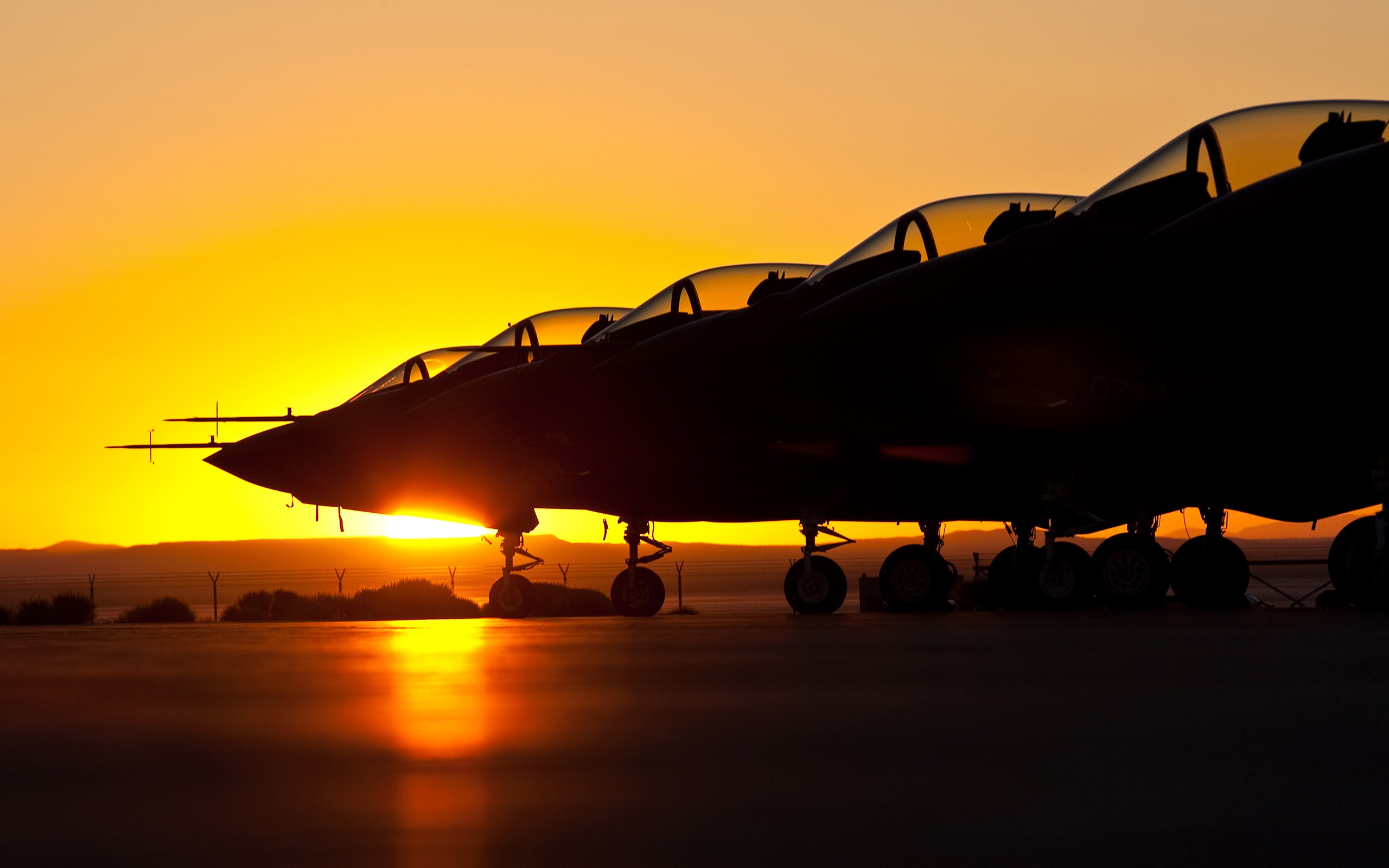 Lockheed Martin F 35 Lightning II, Military aircraft, Aircraft, Jet fighter, Sunrise, US Air Force Wallpaper