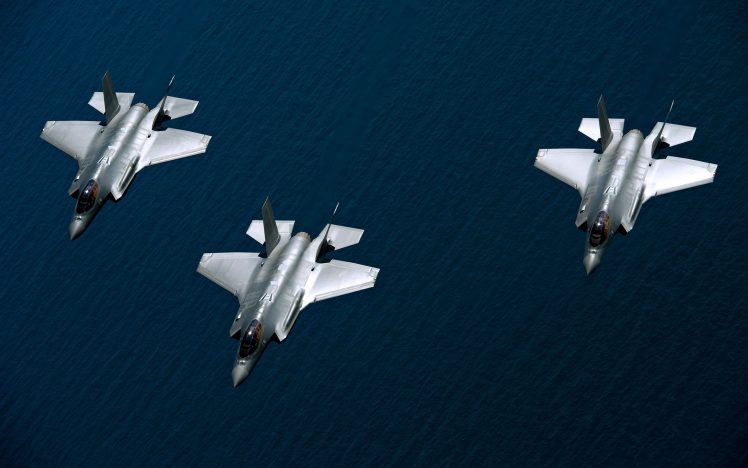 Lockheed Martin F 35 Lightning II, Military aircraft, Aircraft, Jet fighter, US Air Force HD Wallpaper Desktop Background
