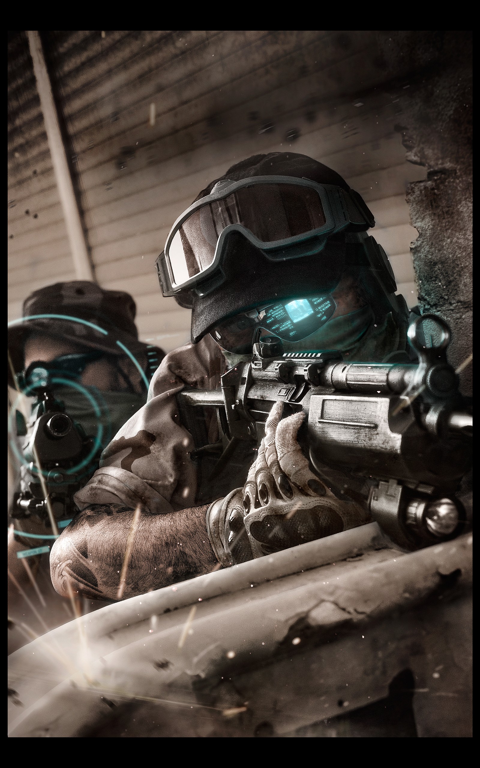Ghost Recon, Video games, Tactical, Special forces, Portrait display, Assault rifle, Military Wallpaper