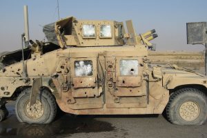 Hummer H1, Military, Wreck, War