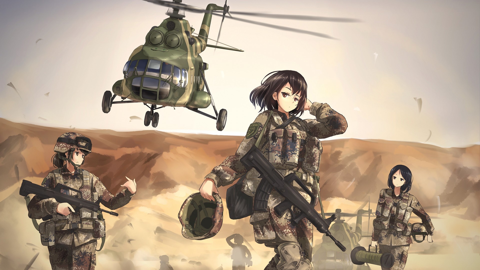 military, Helicopters Wallpaper