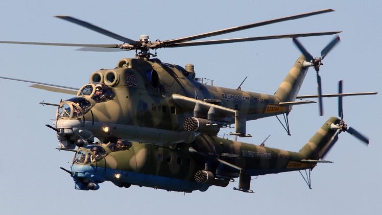 army, Army gear, Helicopters,   Mil Mi 24 HD Wallpaper Desktop Background