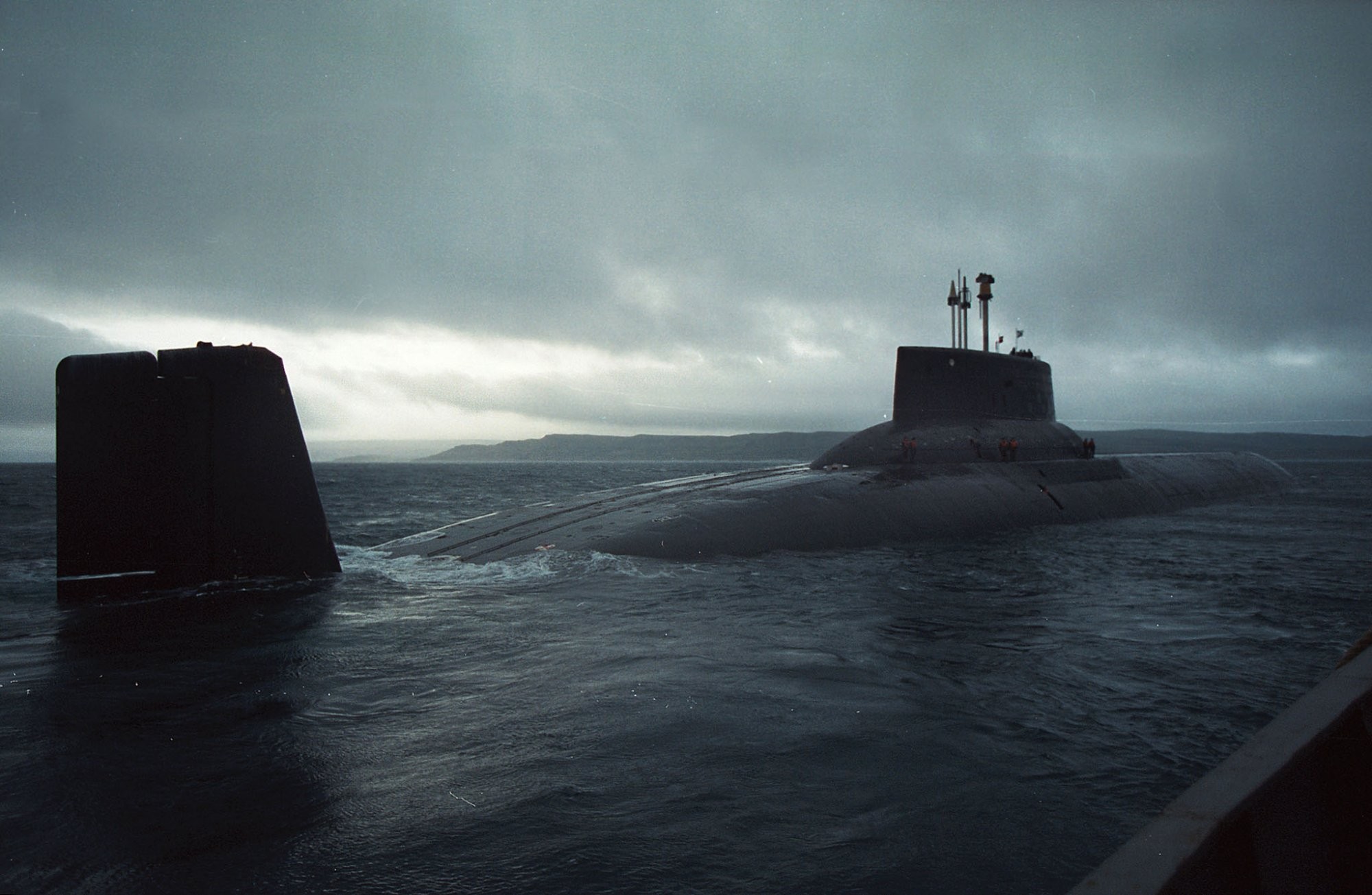 red october typhoon class submarine