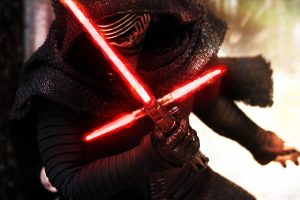 Star Wars, Star Wars: The Force Awakens, Black, Closeup, Composite