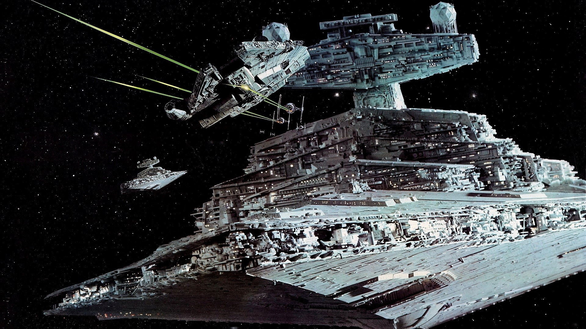 Star Wars, Galactic Empire, Millennium Falcon Wallpaper