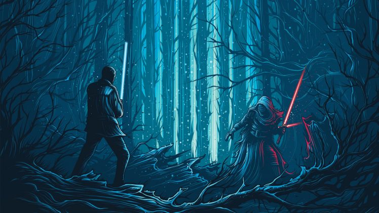 Dan Mumford, Star Wars, Star Wars: The Force Awakens HD Wallpaper Desktop Background