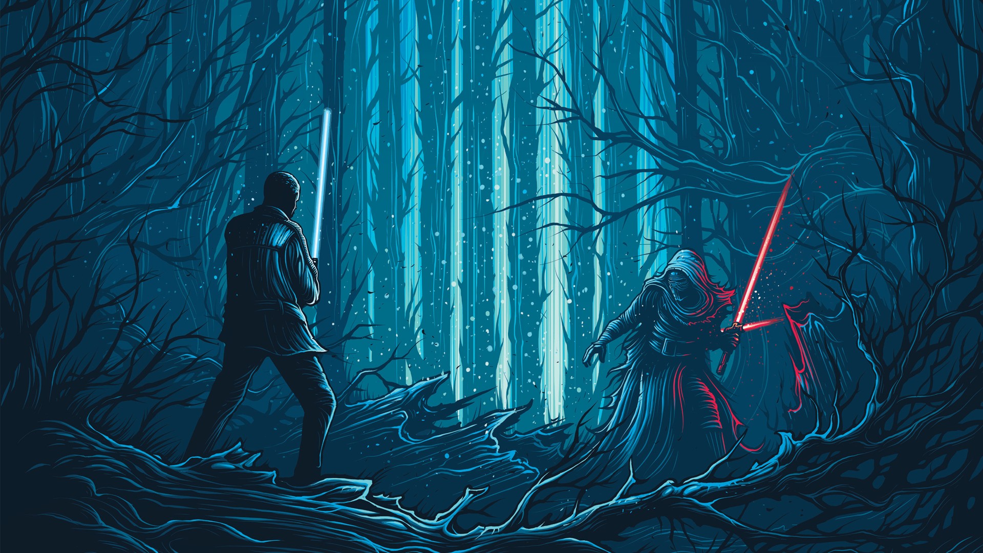 Dan Mumford, Star Wars, Star Wars: The Force Awakens Wallpaper