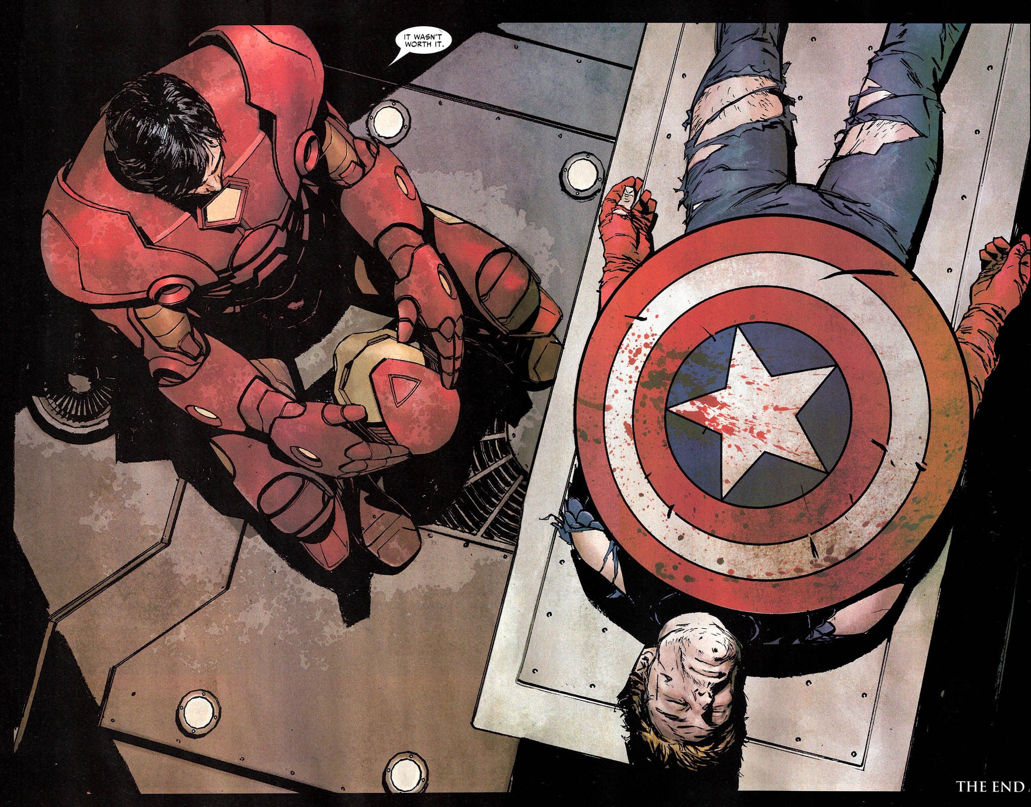 Iron Man, Captain America Wallpaper