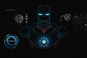 Iron Man, Digital art