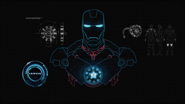 Iron Man, Digital art HD Wallpaper Desktop Background