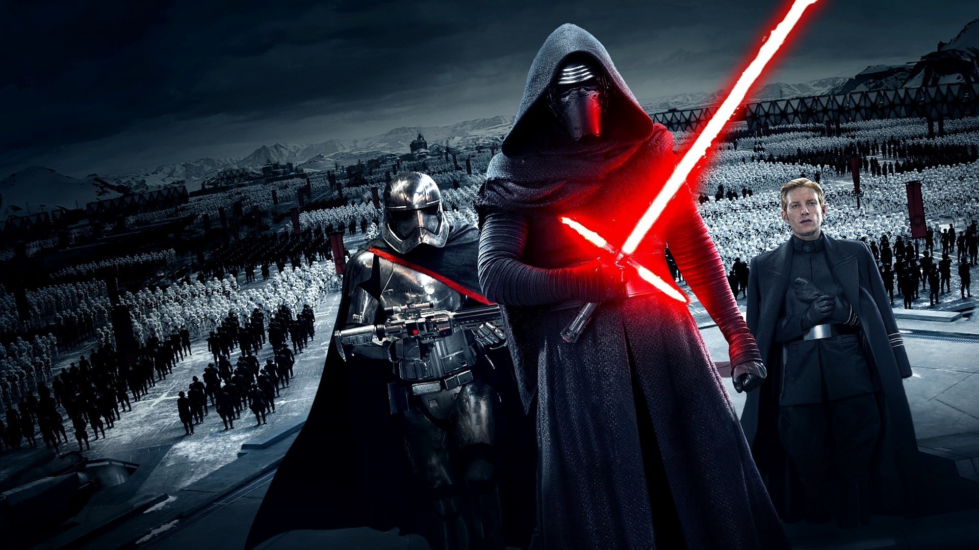 Kylo Ren, Star Wars, Star Wars: The Force Awakens, Movies, Lightsaber Wallpaper