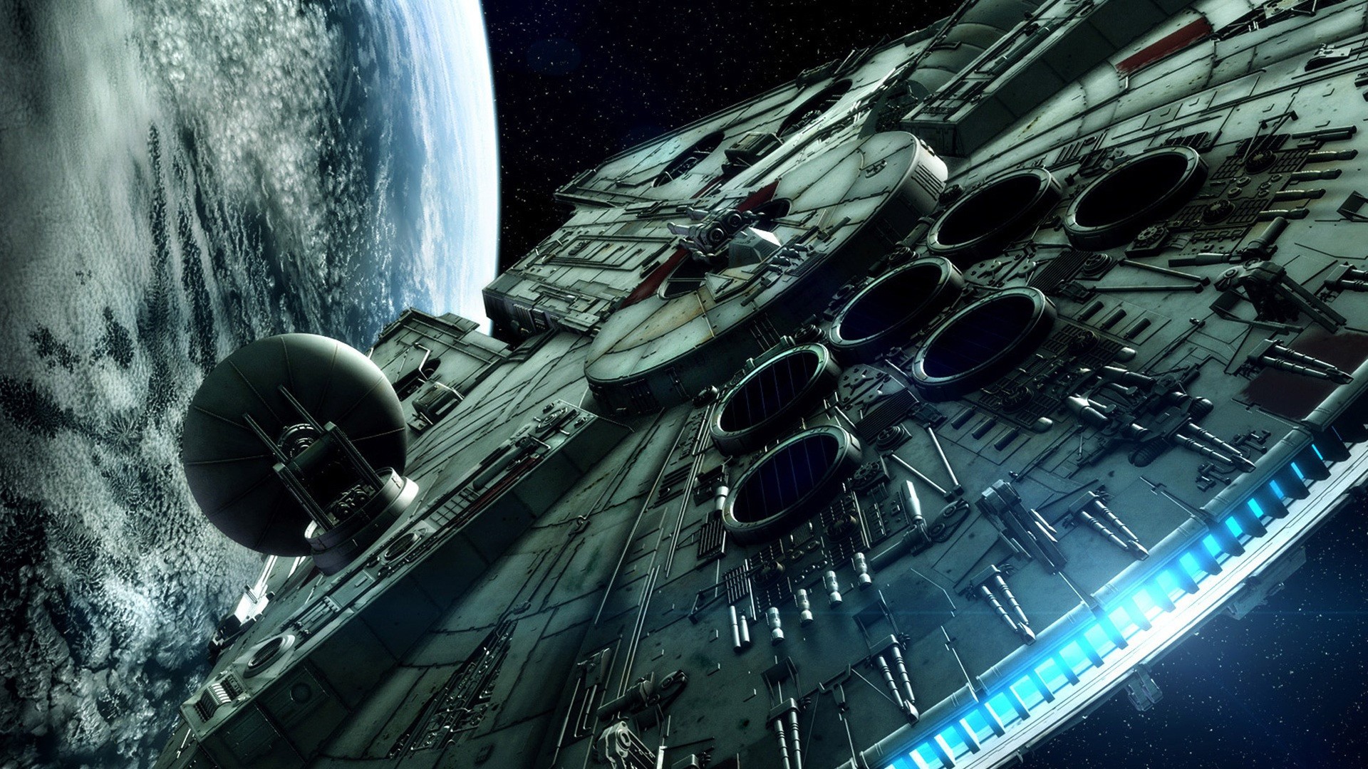 Star Wars, Millennium Falcon Wallpaper