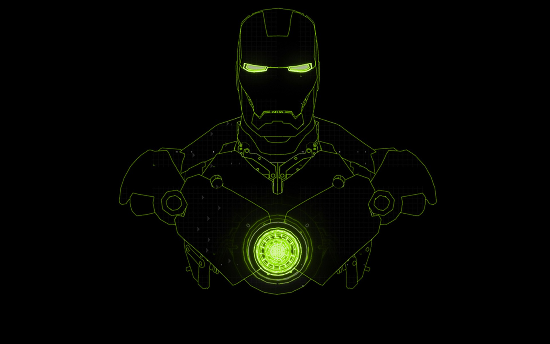 Iron Man Digital Art Minimalism Black Background Wallpapers Hd Desktop And Mobile Backgrounds