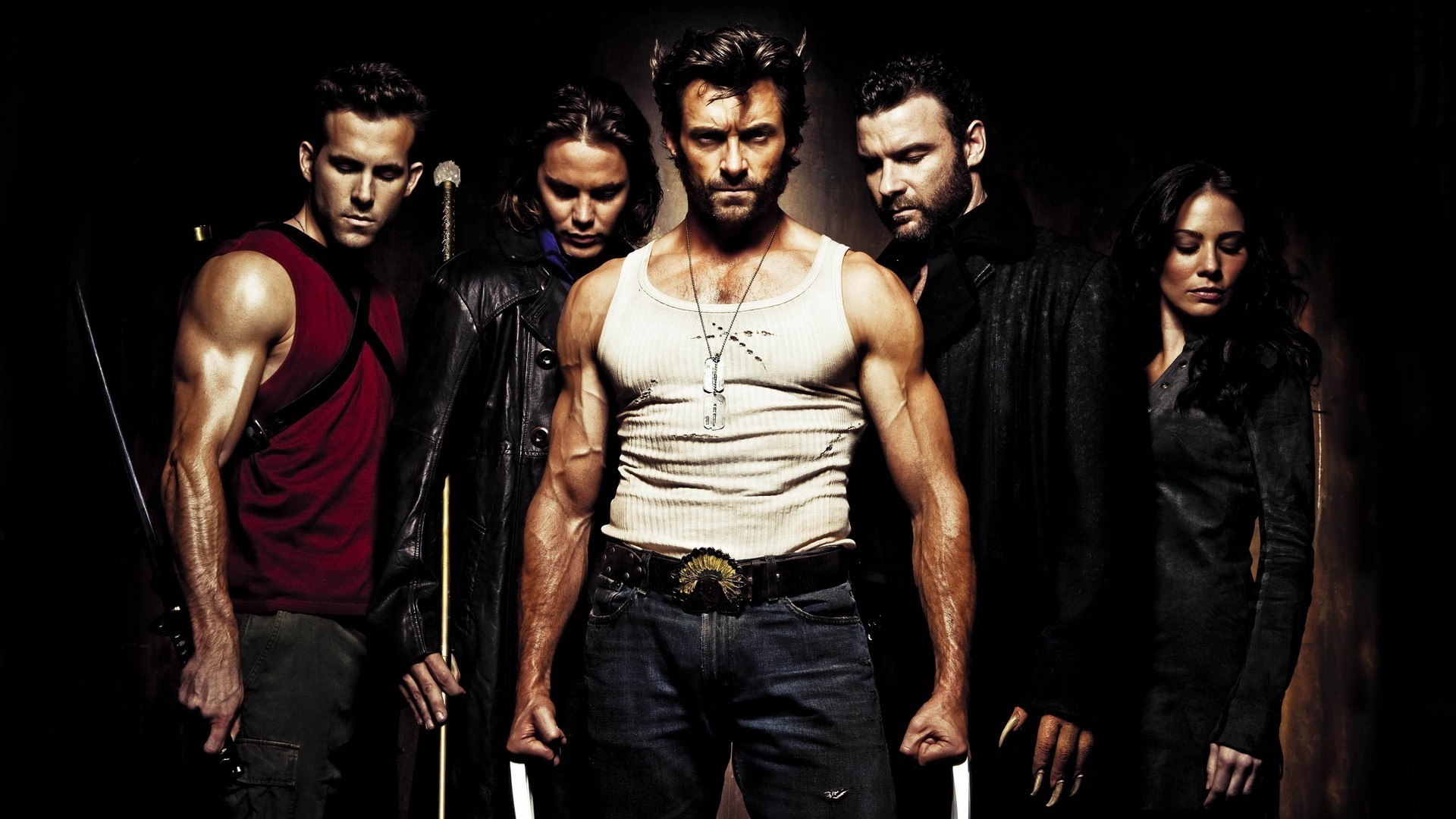 Hugh Jackman, Ryan Reynolds, X Men Origins: Wolverine, X Men, Movies, Gambit Wallpaper