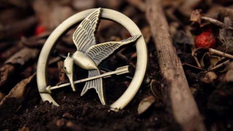 badge, The Hunger Games HD Wallpaper Desktop Background
