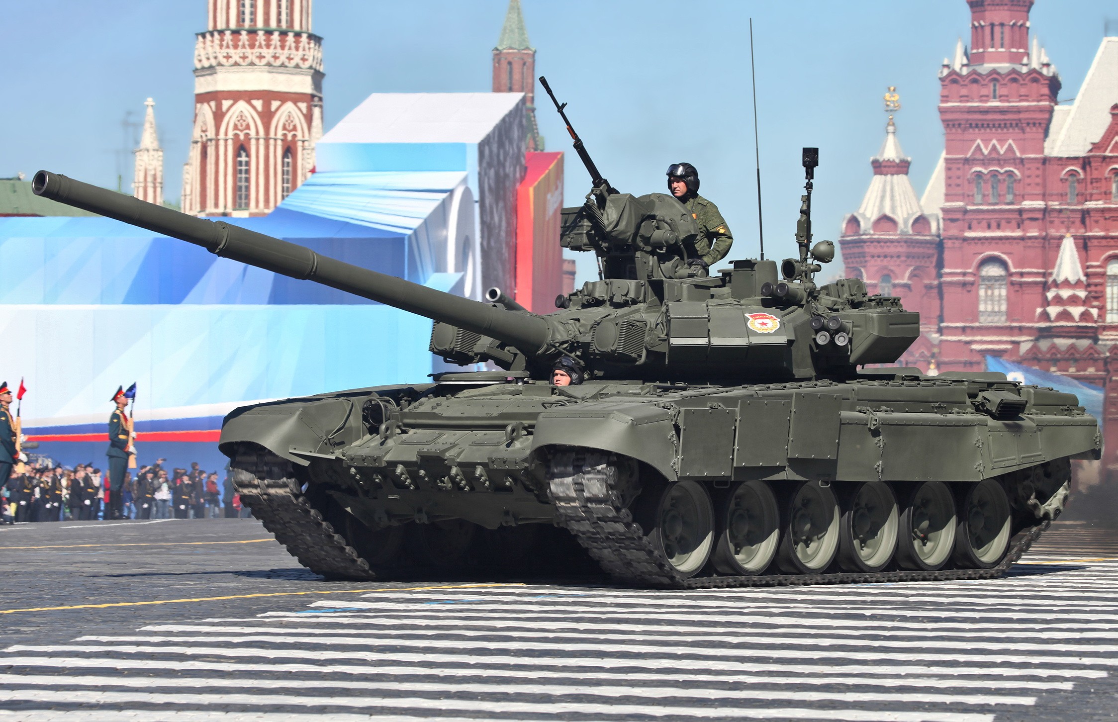 T 90, Tank, Russian Army, Red Square, Moscow, Russia, Military Wallpaper