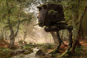 Star Wars, AT ST, Vehicle, Science fiction