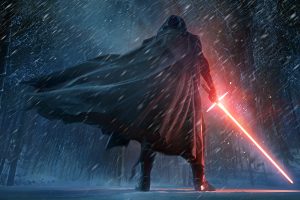 Kylo Ren, Star Wars, Sith, Star Wars: The Force Awakens, Digital art, Lightsaber