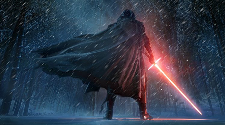 Kylo Ren, Star Wars, Sith, Star Wars: The Force Awakens, Digital art, Lightsaber HD Wallpaper Desktop Background